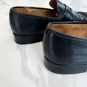 Magnanni | Shoes | Magnanni Black Leather Split Apron Toe  display picture 1
